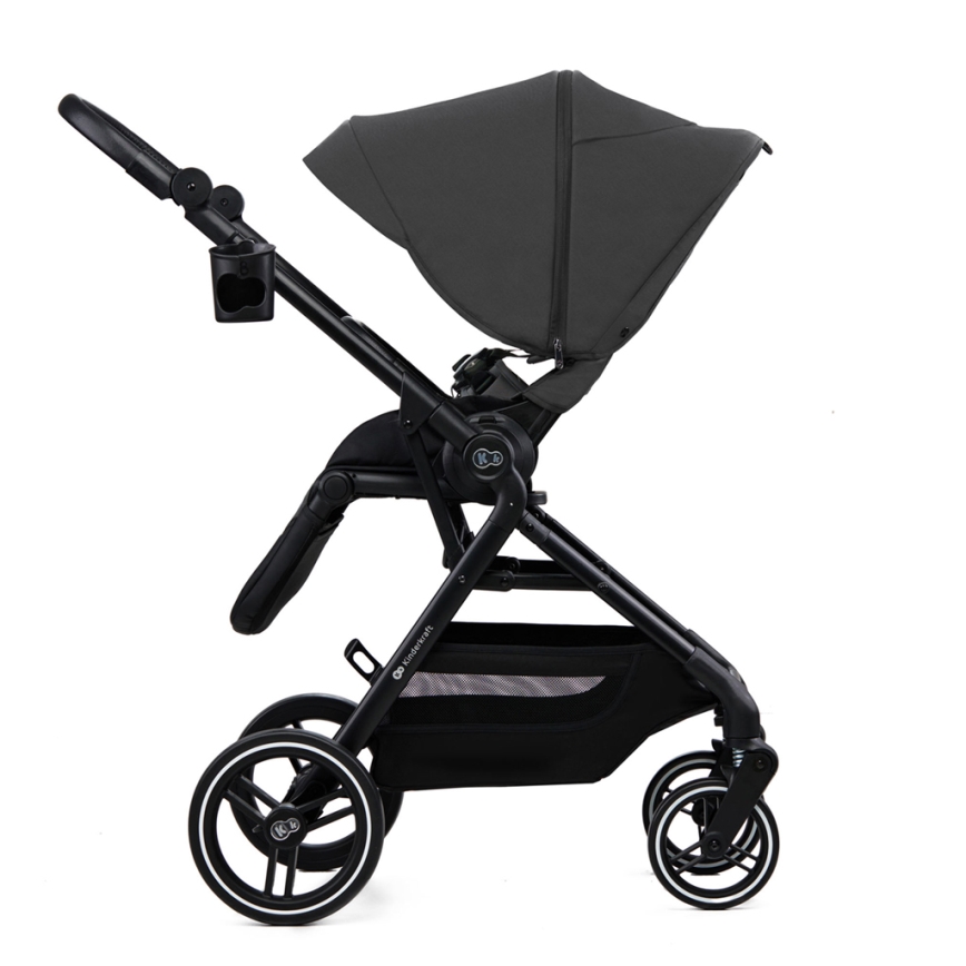 KINDERKRAFT SELECT - Passeggino combinato 2in1 YOXI Moonlight grigio