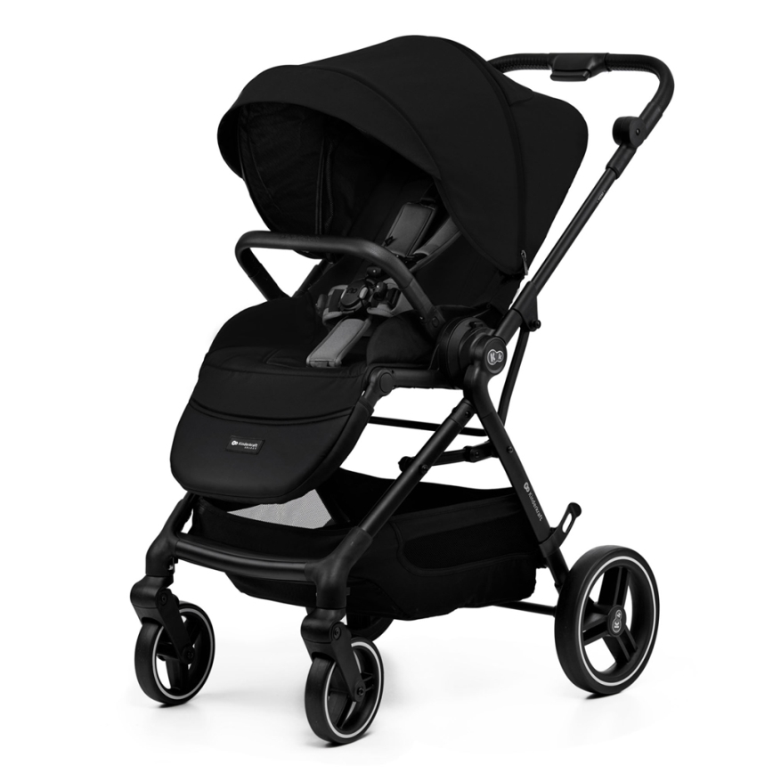 KINDERKRAFT SELECT - Passeggino combinato 2in1 YOXI Pure nero