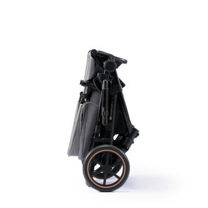 KINDERKRAFT SELECT - Passeggino combinato 3in1 PRIME 2 Premium Shadow grigio + seggiolino auto