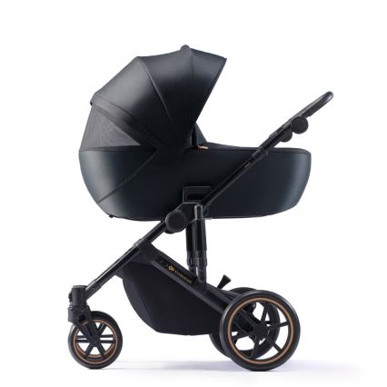 KINDERKRAFT SELECT - Passeggino combinato 3in1 PRIME 2 Premium Venezian nero + seggiolino auto