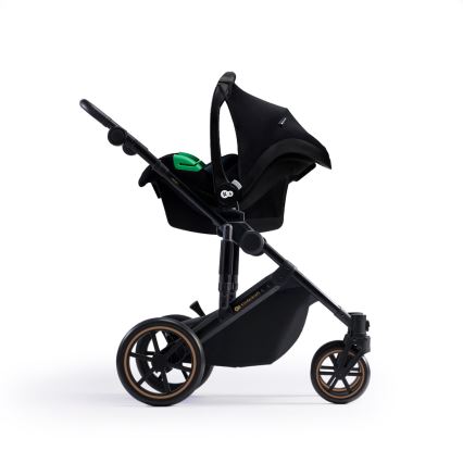 KINDERKRAFT SELECT - Passeggino combinato 3in1 PRIME 2 Premium Venezian nero + seggiolino auto