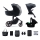 KINDERKRAFT SELECT - Passeggino combinato 3in1 PRIME 2 Premium Venezian nero + seggiolino auto