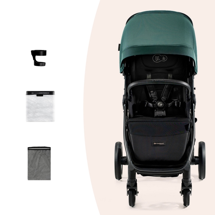 KINDERKRAFT SELECT - Passeggino MITZY Jade verde