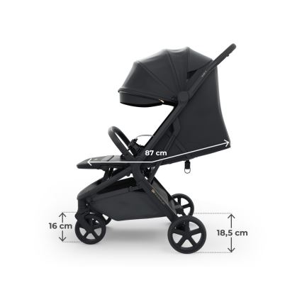 KINDERKRAFT SELECT - Passeggino sportivo NUBI 3 Nero Notte