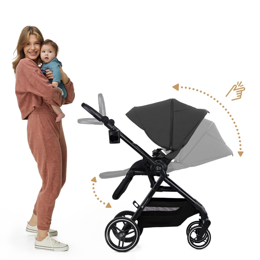KINDERKRAFT SELECT - Passeggino sportivo YOXI Grigio Moonlight