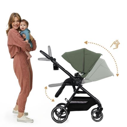 KINDERKRAFT SELECT - Passeggino sportivo YOXI Mystic green