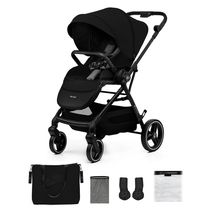 KINDERKRAFT SELECT - Passeggino YOXI Pure nero
