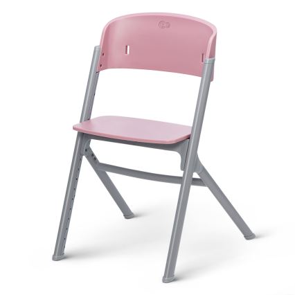 KINDERKRAFT SELECT - Seggiolone da pranzo 3 in 1 per bambini LIVY Premium Aster rosa