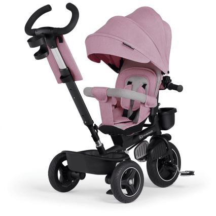 KINDERKRAFT - Triciclo per bambini 5in1 SPINSTEP rosa