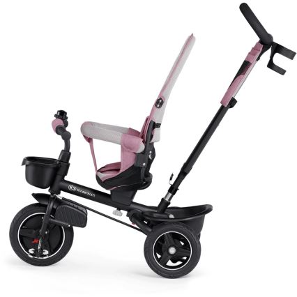 KINDERKRAFT - Triciclo per bambini 5in1 SPINSTEP rosa