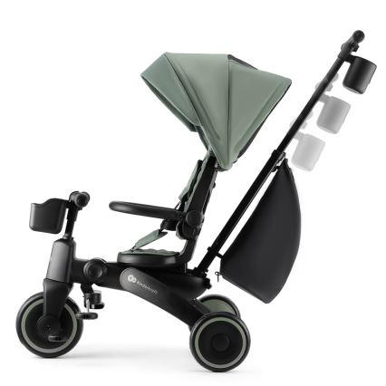 KINDERKRAFT - Triciclo per bambini 4 in 1 JAZZ 2 verde
