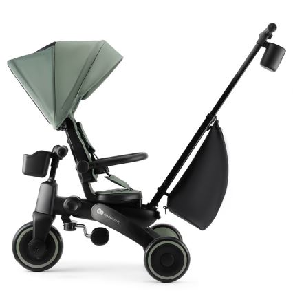 KINDERKRAFT - Triciclo per bambini 4 in 1 JAZZ 2 verde