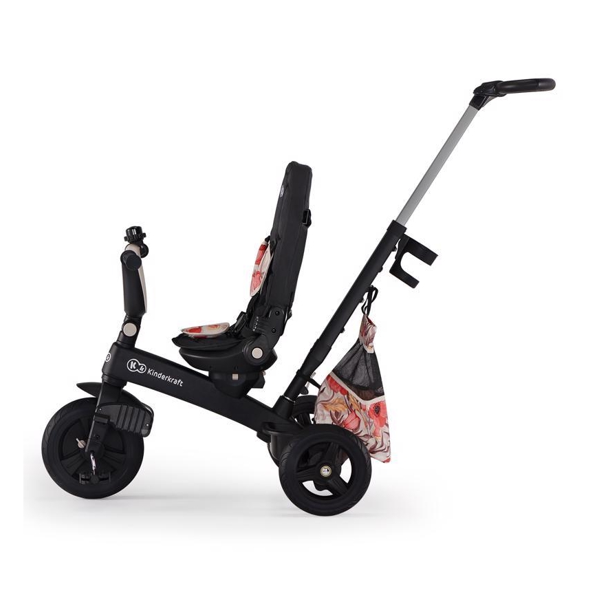 KINDERKRAFT Triciclo per bambini 5in1 EASYTWIST beige/nero Luciamo