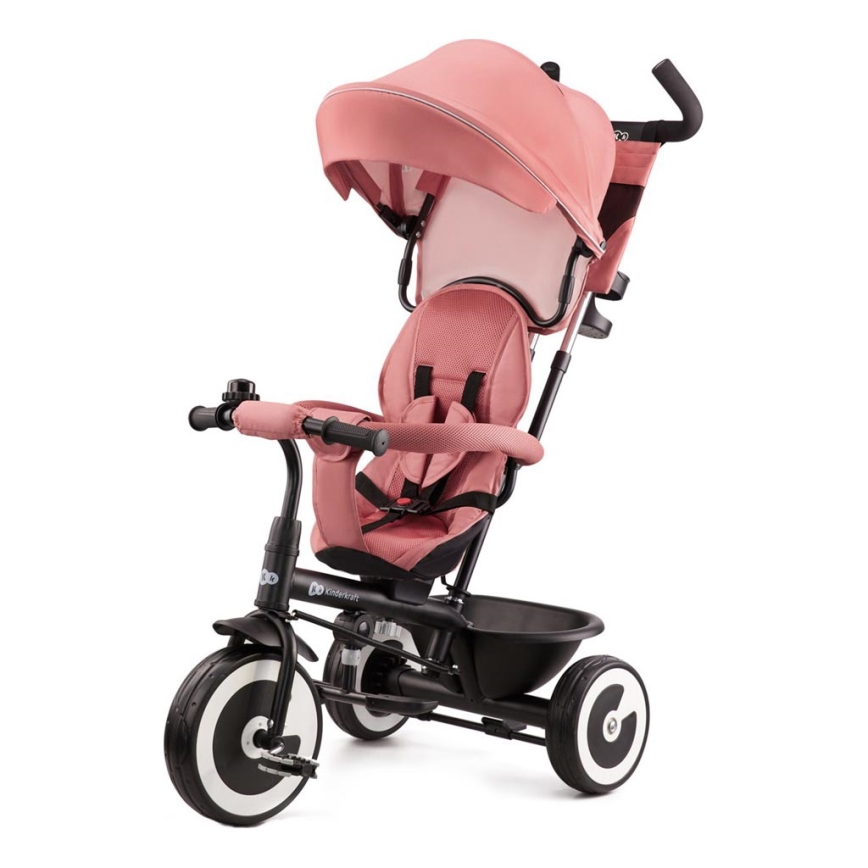 KINDERKRAFT - Triciclo per bambini ASTON Rosa rosa