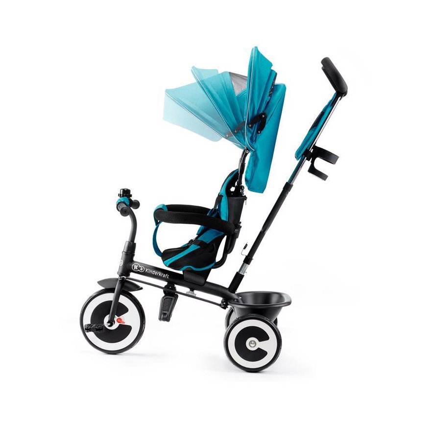 KINDERKRAFT - Triciclo per bambini ASTON turchese