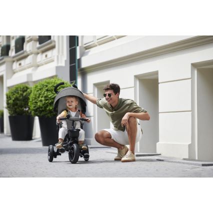 KINDERKRAFT - Triciclo per bambini AVEO grigio
