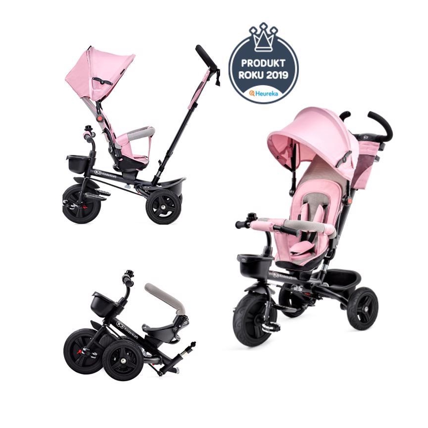 KINDERKRAFT - Triciclo per bambini AVEO rosa