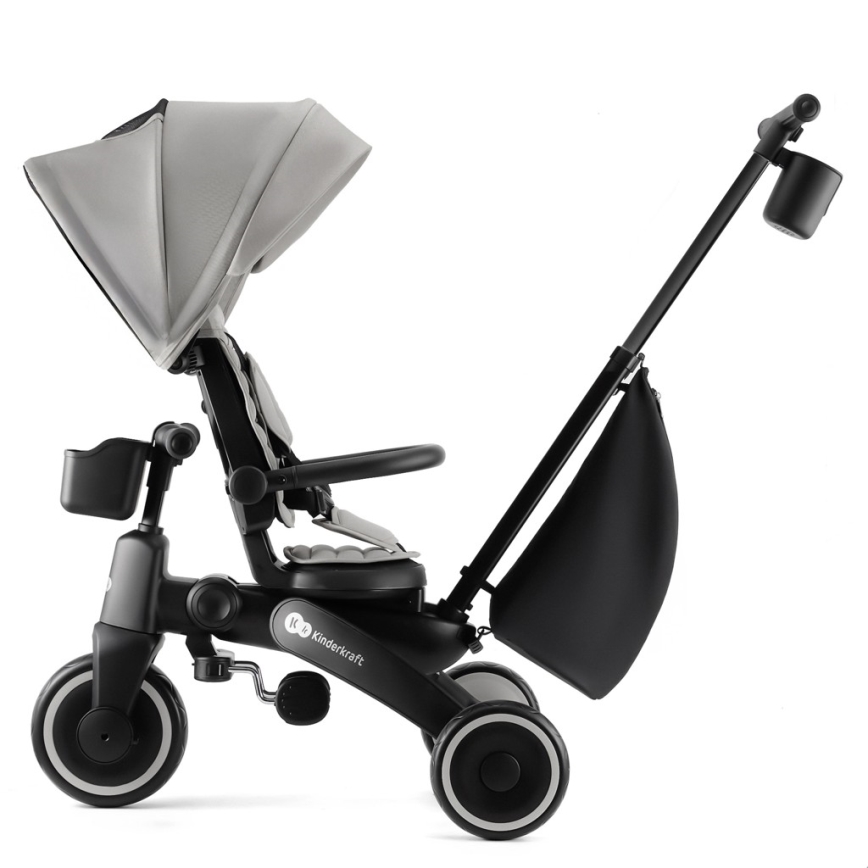 KINDERKRAFT - Triciclo per bambini JAZZ 2 Grigio
