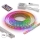 Kit 1x striscia LED RGBW dimmerabile DIGITAL LED/9,6W/230V 3 m + 3x profilo da incasso 1 m argento/bianco + telecomando