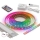 KIT 1x striscia LED RGBW dimmerabile DIGITAL LED/9,6W/230V 3 m + 3x profilo da incasso 1 m argento/bianco + telecomando