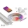 KIT 1x striscia LED RGBW dimmerabile Philips Hue WHITE AND COLOR AMBIANCE LED/20W/230V 2 m + 2x profilo da incasso 1 m argento/bianco