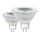 KIT 2x Lampadina LED GU5,3/MR16/3W 3000K - Eglo 11512