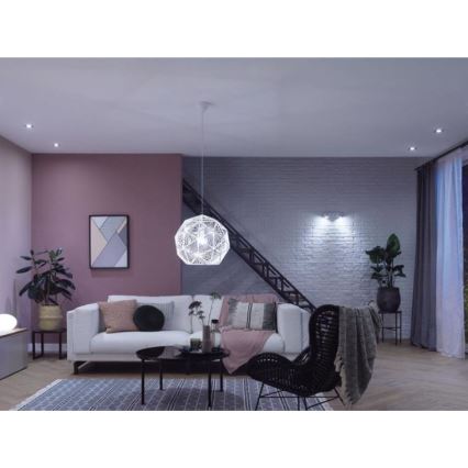 Kit base Philips Hue WHITE AMBIANCE 2xE27/8W/230V + Hue Bridge e interruttore dimmer