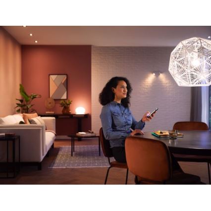 Kit di base Philips Hue WHITE 3xE27/9,5W 2700K + Hue Bridge e Dimmer Switch