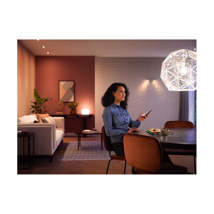 Kit di base Philips Hue WHITE 3xE27/9,5W 2700K + Hue Bridge e Dimmer Switch