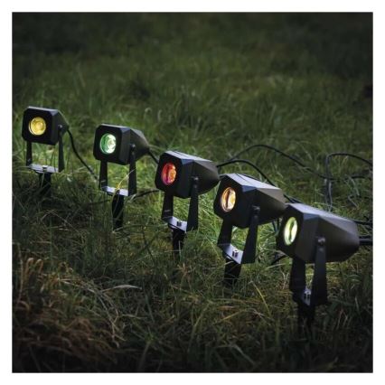 Lampada da esterno dimmerabile LED RGBIC GoSmart - kit di espansione LED/1,5W/12V 3000-6500K IP65 Wi-Fi Tuya