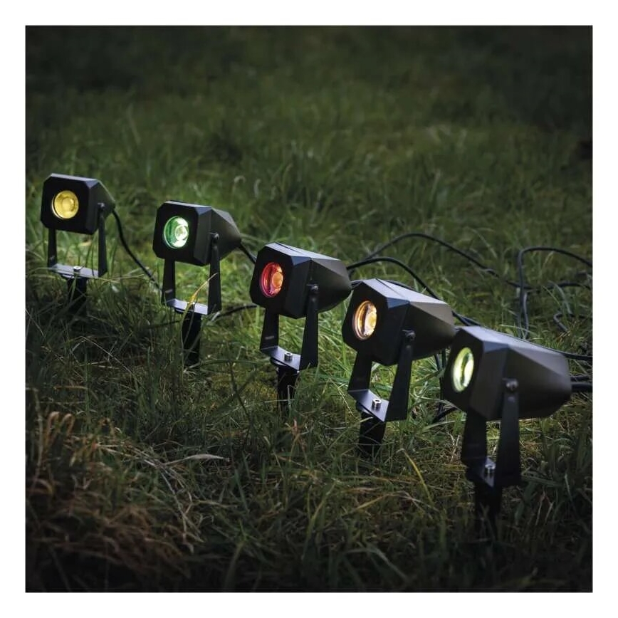 Lampada da esterno dimmerabile LED RGBIC GoSmart - kit di espansione LED/1,5W/12V 3000-6500K IP65 Wi-Fi Tuya