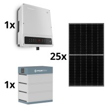 Kit solare GOODWE - Convertitore ibrido 10kWp JINKO + 10kW GOODWE 3f + batteria 10,65kWh PYLONTECH