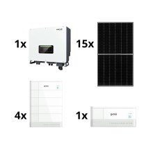 Kit solare SOFAR Solar - Convertitore ibrido SOFAR 6kWp + 6kW SOFAR 3f + batteria 10,24 kWh