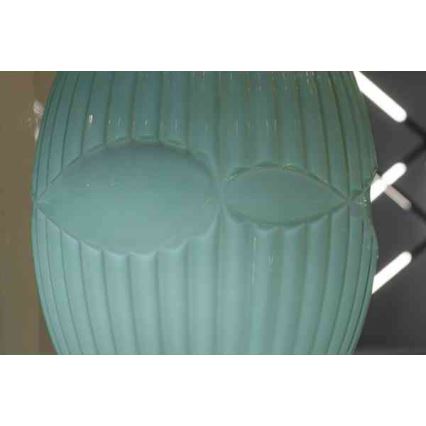 Lampadario a sospensione con filo ELLIPTIC 1xE27/11W/230V verde