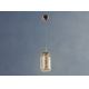 Lampadario a sospensione con filo JAR LED/5W/230V rame/legno