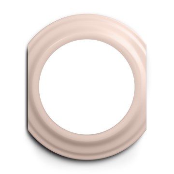 Kliklap - Cornice centrale retrò rosa antico