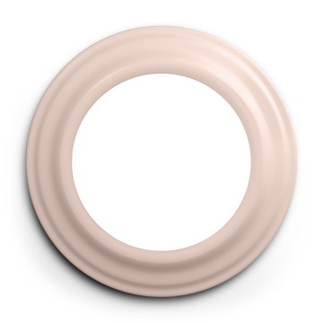 Kliklap - Cornice retrò semplice in rosa antico