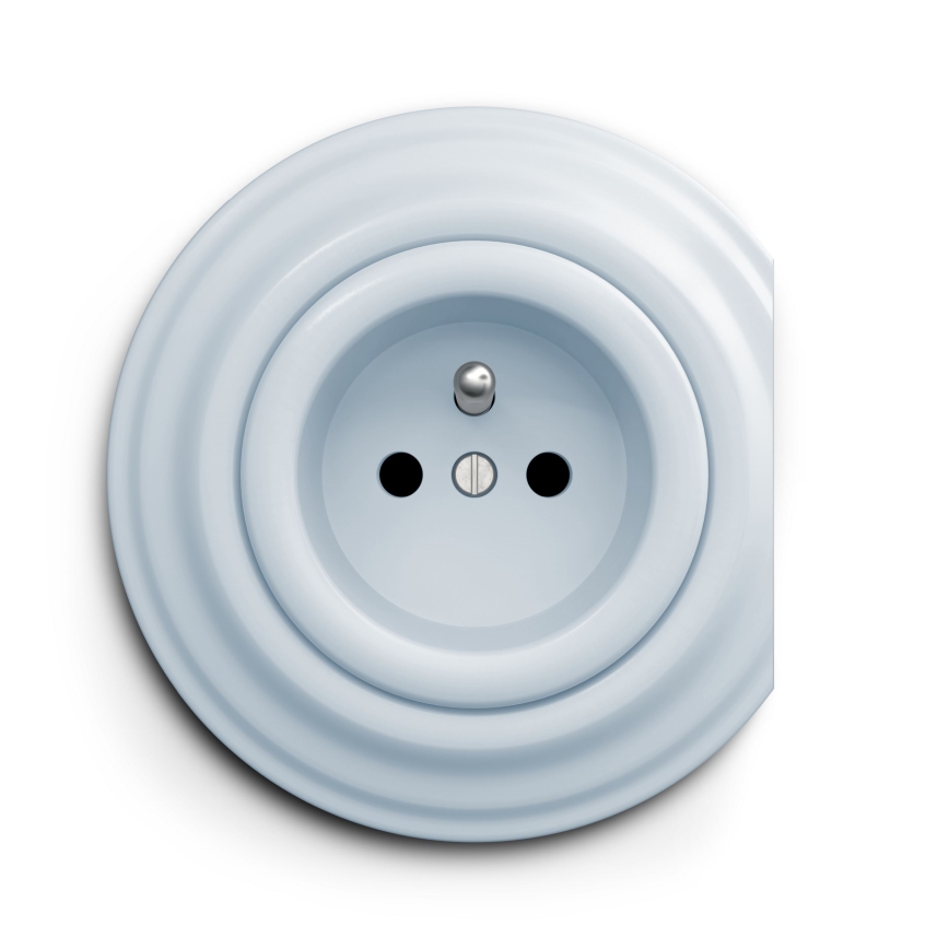 Kliklap - Cornice vintage laterale blu