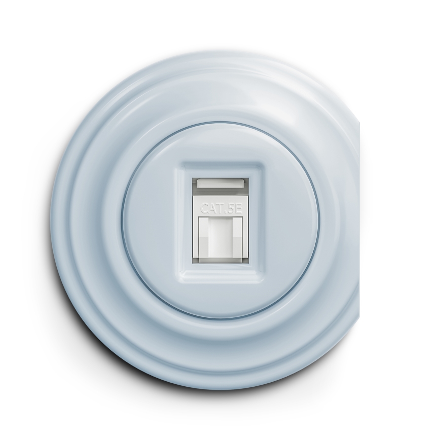 Kliklap - Cornice vintage laterale blu