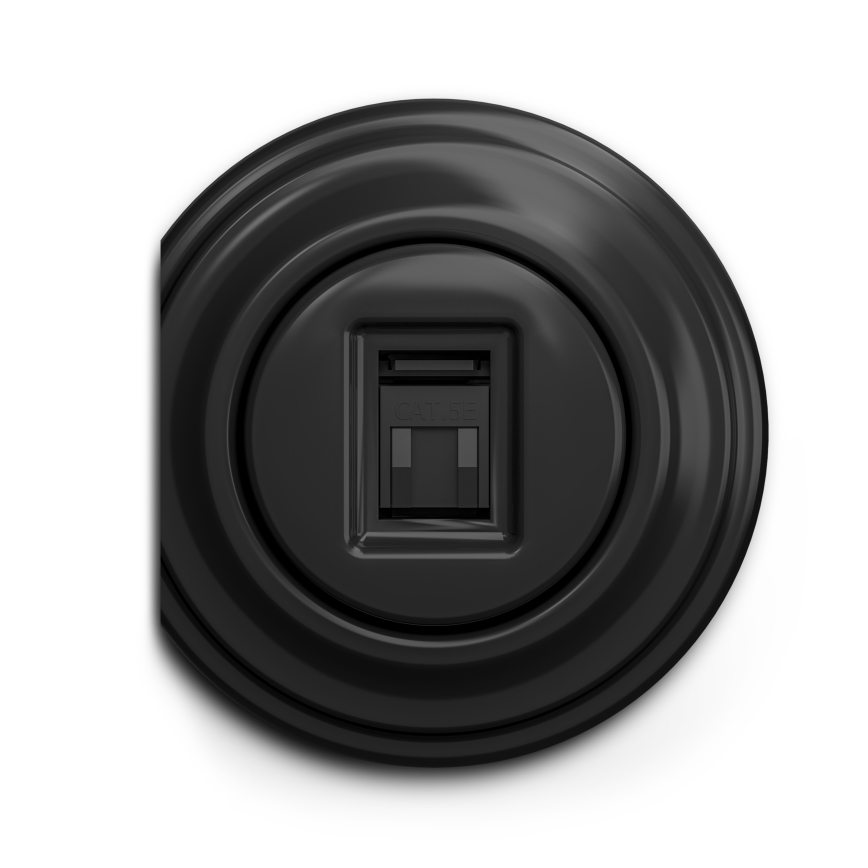 Kliklap - Cornice vintage laterale nero