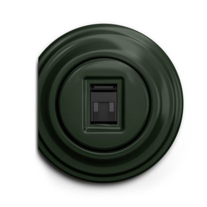 Kliklap - Cornice vintage laterale verde