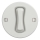 Kliklap - Interruttore a croce vintage senza cornice no 7 bianco