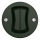 Kliklap - Interruttore seriale vintage senza cornice n.5 verde