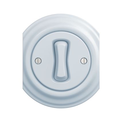 Kliklap - Interruttore unipolare vintage no 1 blu
