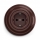 Kliklap - Presa da parete in stile retrò con placca SCHUKO 230V/16A, marrone