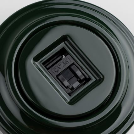 Kliklap - Presa dati retrò con placca verde