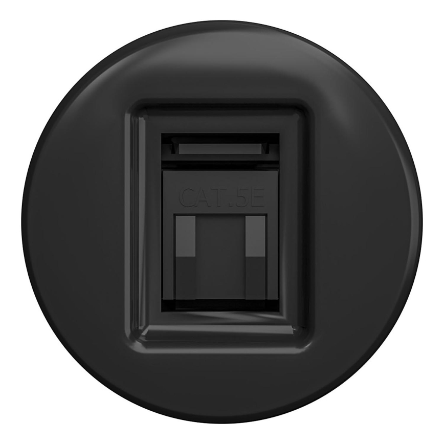 Kliklap - Presa dati vintage senza cornice nero