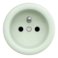 Kliklap - Presa domestica retrò senza placca 230V verde menta
