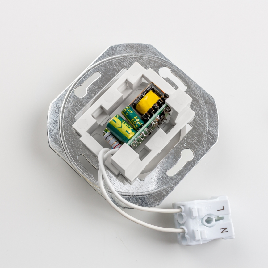 Kliklap - Presa USB Retro A+C con cornice antracite