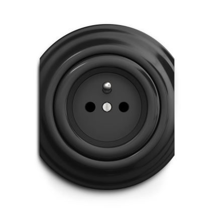 Kliklap - Vintage cornice centrale nero
